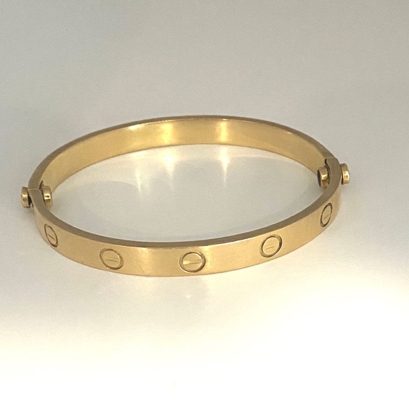 Jewelry - 18k Gold Bracelet Bangle Trendy
